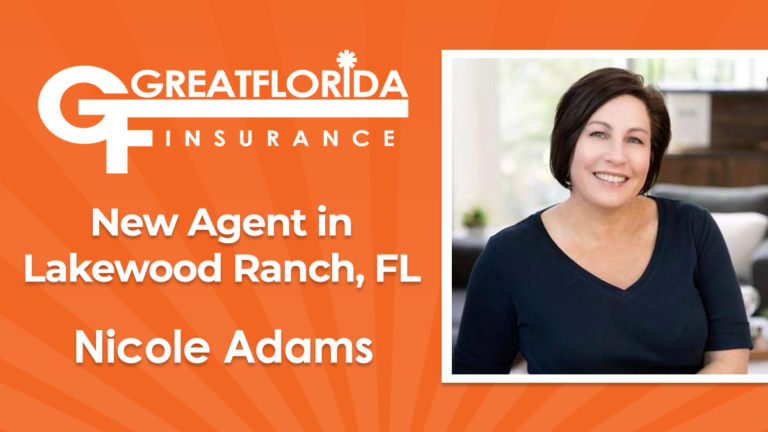 GreatFlorida Insurance Welcomes New Franchise Owners Nicole and Bob Adams to Lakewood Ranch, FL